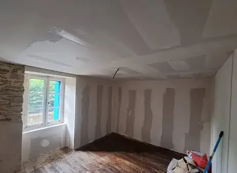 pose de cloisons sèches Languidic-3