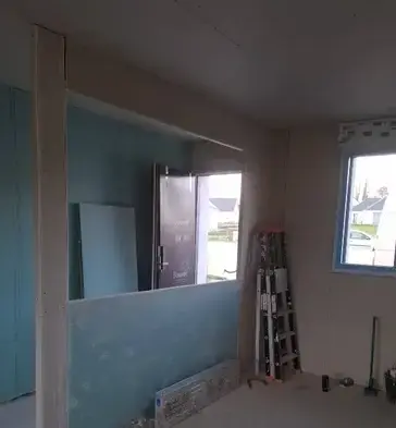 pose de cloisons sèches Questembert-5