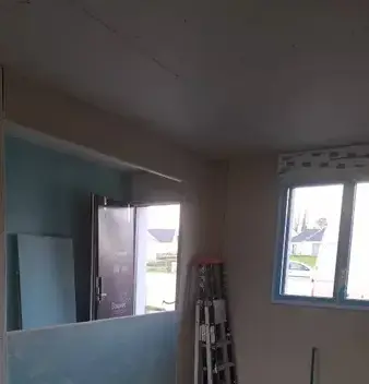 pose de cloisons sèches Vannes-4